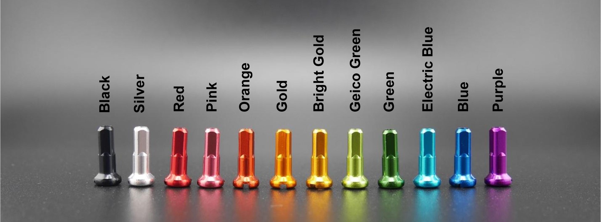 DT Swiss 15g/12mm Brass Nipples in Black